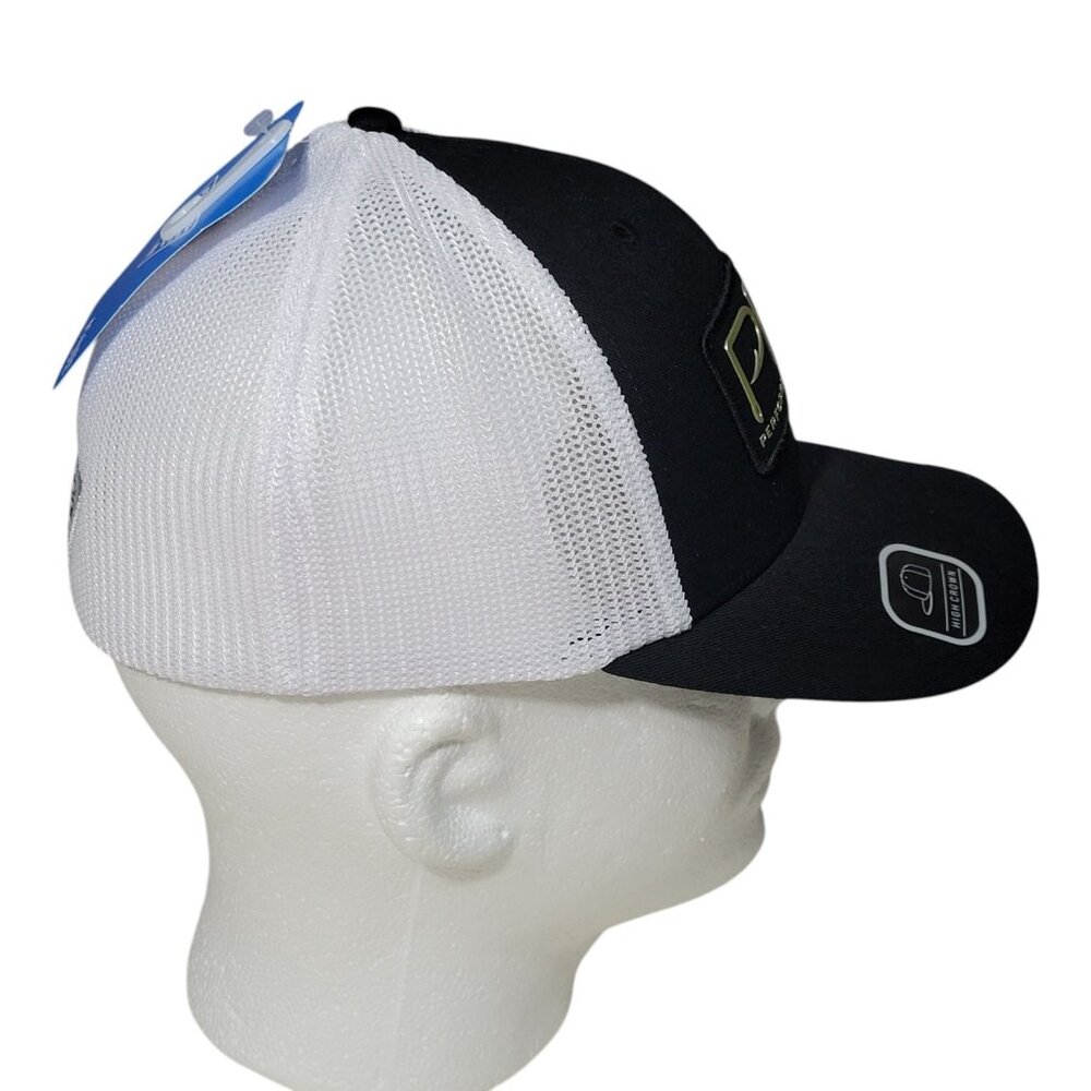 Columbia PFG Hooks Fitted Hat Size L/XL Mesh Back Stretch FlexFit Cap High Crown - Picture 11 of 14